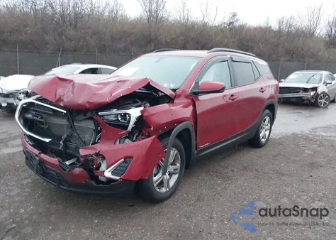 2018 GMC Terrain Sle from USA, damaged, VIN 3GKALMEV8JL197936